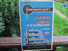 The McIntosh Locomotives of the Caledonian Railway,  A.B. Macleod,  1948