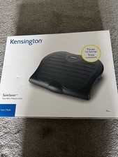 Kensington Foot Rest Sole Saver with three tilt settings and instructions 