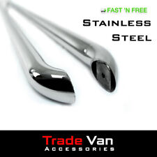 VAUXHALL VIVARO SIDE BARS SPORTLINE QUALITY STAINLESS STEEL SIDEBARS LWB - SS001