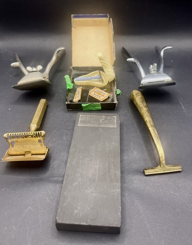 Vtg shaving lot - shaving, ever