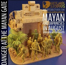 WW2 japanese  diorama 1:16
