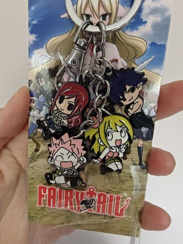 Fairy tail keyring charms - fairy,