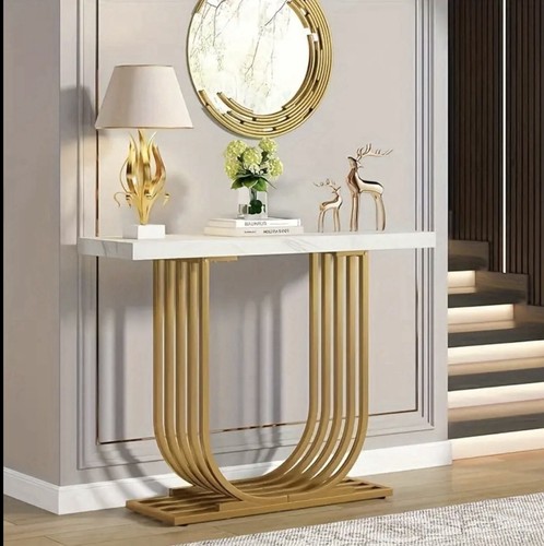 White faux marble - white,