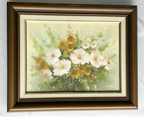 Leigh framed original oil - leigh,