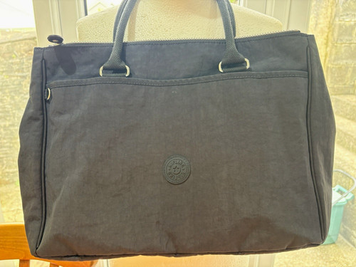 Large kipling navy blue nylon - large,