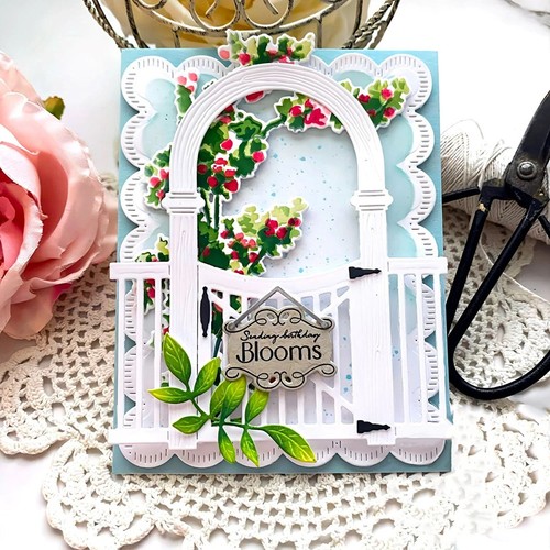 Wedding arch metal cutting - metal,