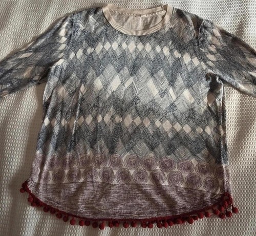 White stuff jumper zigzag - white, jumper,