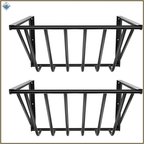 Wall mounted hay feeder - hay,