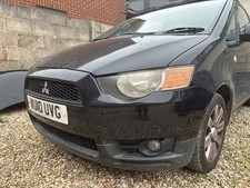 Mitsubishi Colt 2008-2013 Facelift Front Bumper Black 3 Door 