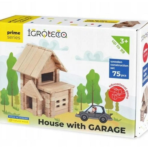 Wooden set little house with - little,