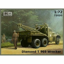 IBG Models 72020 Diamond T 969 Wrecker Truck 1:72 Plastic Model Kit
