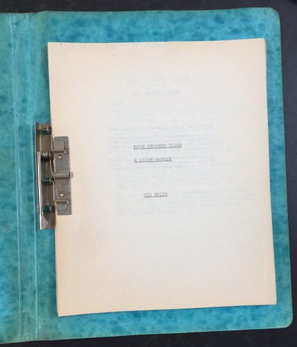 Original sid colin manuscript - original,