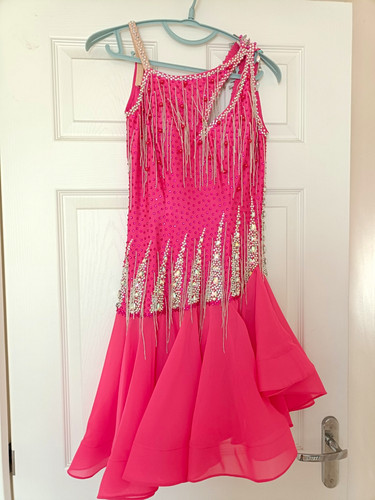 Pink latin dance competition - pink,