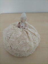 Antique Ceramic Pin Cushion