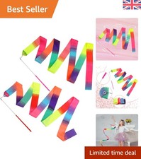 Durable rainbow dance ribbon - rainbow,