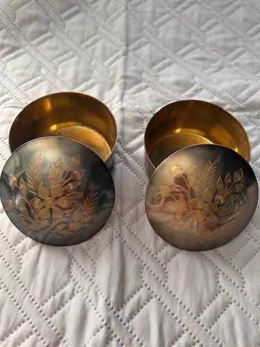 Vintage brass trinket - vintage, w