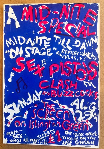 Sex pistols clash - pistols,