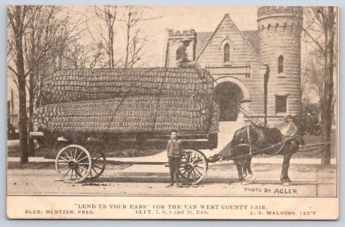 Antique ohio postcard - antique,