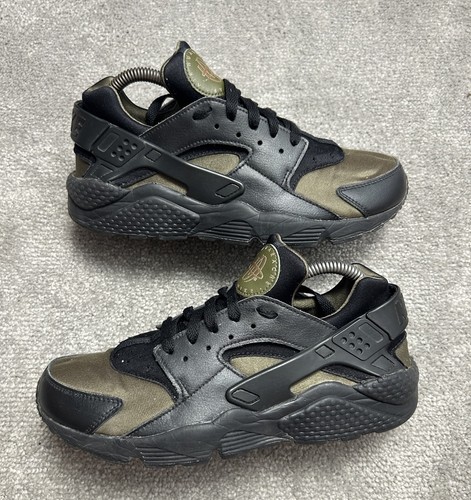 Nike huarache black khaki mens - nike,