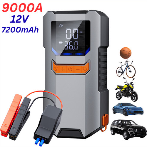 9000a jump starter with air - jump,