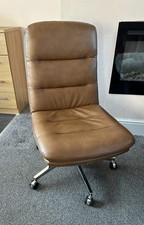 Brown Leather Office Chair