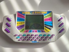 Wheel Of Fortune Tiger Handheld Game 1980s Retro - Works But No Sound 