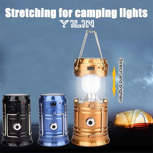 Solar camping lantern led - camping,