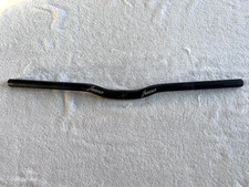 BIKEHUT RETRO BIKE 1" RISER BARS HANDLEBARS 25.4mm BLACK UNCUT GOOD CONDITION