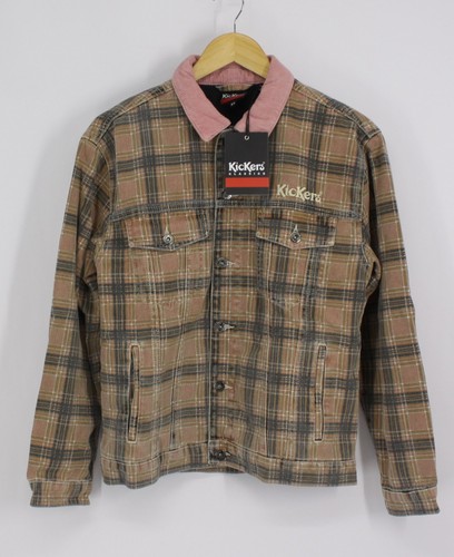 Kickers plaid jacket womens - womens, xs
