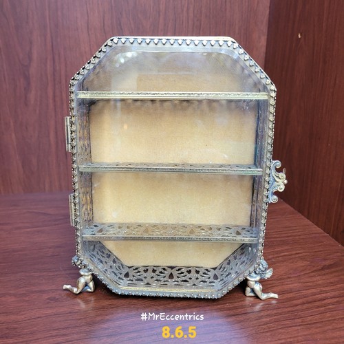 Vtg miniature gold metal - vtg,