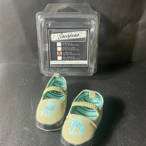 Baby first shoes sourpuss - first,