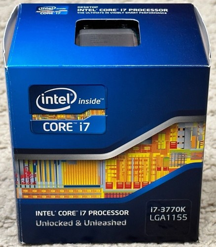 New intel core 3770k - *new*intel, i7-3770k