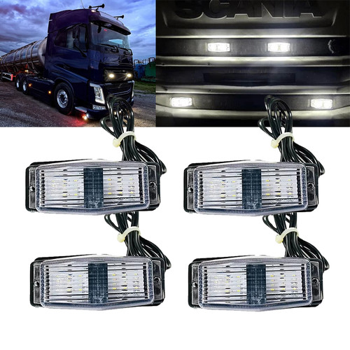 White led front - white,