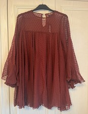 Boohoo Dobby Mesh Pleated