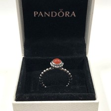 Pandora Silver & Carnelian