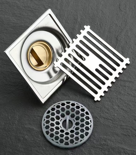 Square stainless shower - square,