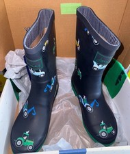 Joules Boys Printed Wellies-