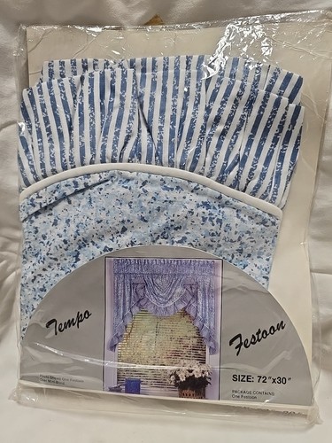 Vtg tempo blue - vtg, white
