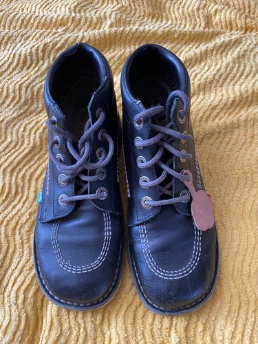 Ladies kickers navy - kickers,, blue