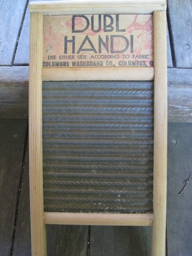 Vintage washboard dubl handi - washboard,