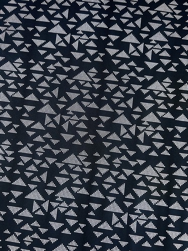 Reflective silver triangles - silver,