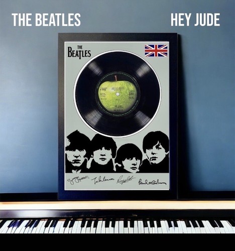 The beatles hey jude framed - the,