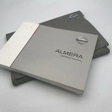 Nissan ALMERA  Handbook Manual  Book Pack 2000 ONWARDS