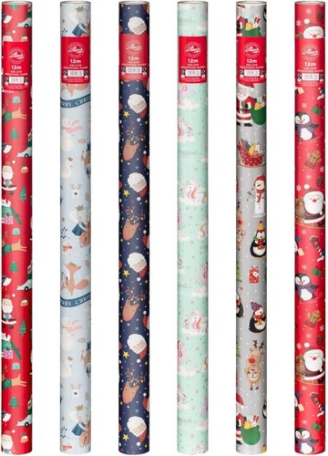 20m christmas wrapping - x,