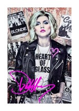 Debbie Harry Blondie 11 Repro signature A4 mounted poster Choice of frame
