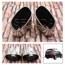 Double Chrome Twin Exhaust