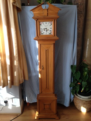 Pine day grandmother clock - 8,