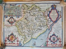 Antique John Speed 1646 Map -