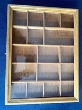 Vintage Wooden Display Case