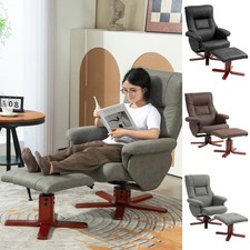 Recliner Chair with Footstool